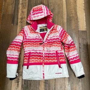 Boulder Gear Deluxe Snowboard ski coat jacket girl 14-16